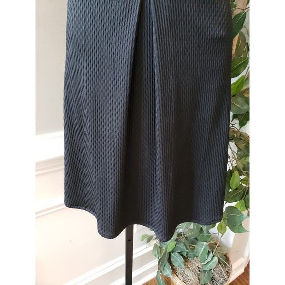 Free People Sheath Dress Womens M Black Lace Round Neck Sleeveless Keyhole Back - Picture 11 of 13